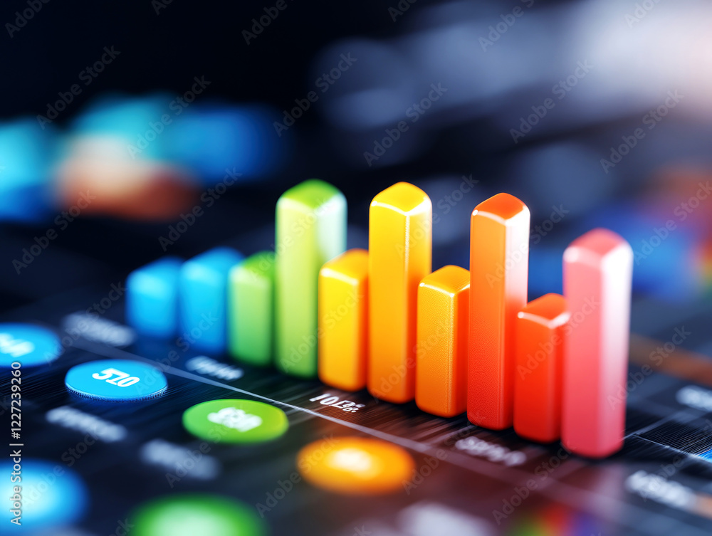 Poster customer satisfaction survey analysis business insights data visualization office environment close-
