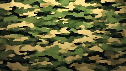 camouflage texture, khaki, dark background, blurred, protective print, stylish fashionable design for clothing