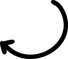 Arrow hand drawn marker brush vector shapes