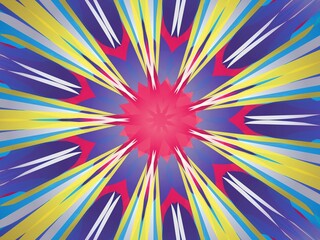 abstrak contemporary style geometric with circle for background 