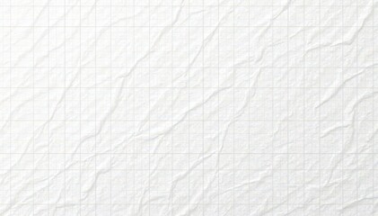 Obraz premium Classic white graph paper background, precise grid lines , geometry, white, graph paper background