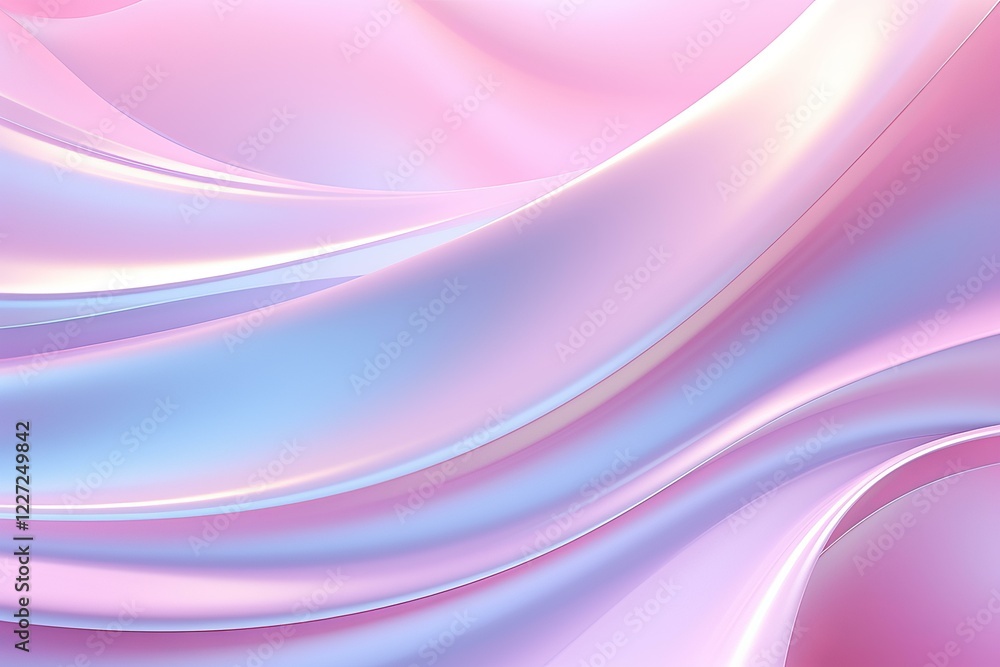 Poster smooth, flowing curves create an elegant and dreamy backdrop, perfect for projects requiring a touch