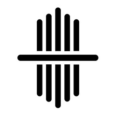 Pack Rope Set Glyph Icon