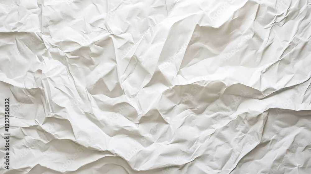Poster textured white surface with intricate wave patterns created by light and shadow during a soft aftern