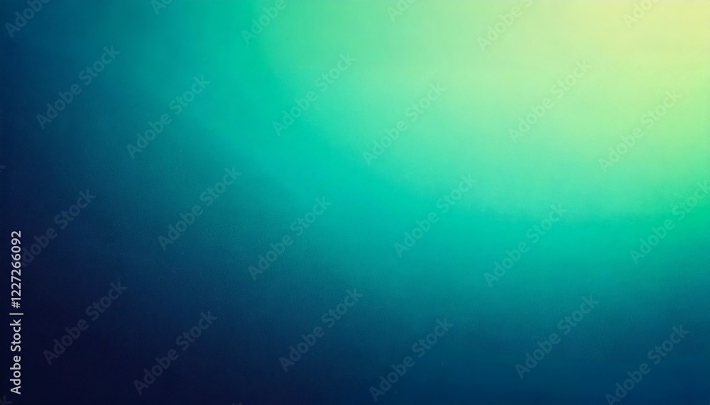 Poster abstract background showing subtle grain and gradient from dark blue to light green