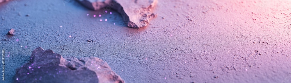 Poster a textured concrete surface showcases subtle color variations, with small scattered stones adding de