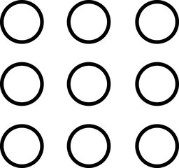 hamburger menu vector graphic design menu icon, UI symbol, user interface vector symbols, navigation elements, web buttons filled designs, flat icons elements, isolated on transparent background