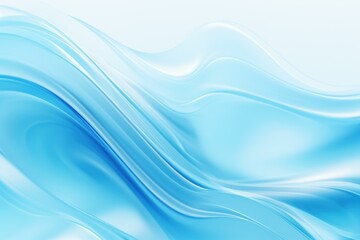 Abstract blue wavy background creating smooth lines and shapes