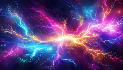 Fototapeta premium creative electricity background graphic resource futuristic concept