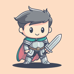 A Battle Worrier vector illustration