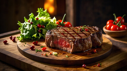 lamb chops with vegetables