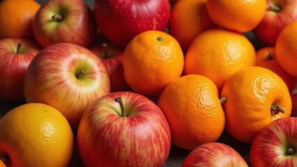 The nutritional benefits and differences between apples and oranges.