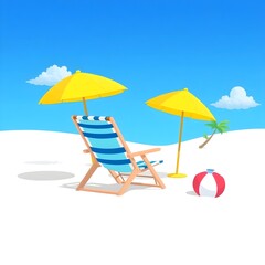 Flux Schnell A vibrant 3D vector illustration of a relaxed sum