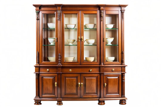 Classic Wooden Display Cabinet
