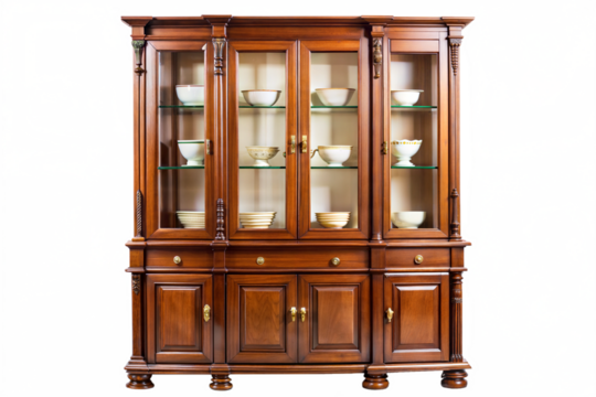Classic Wooden Display Cabinet