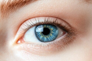 Fototapeta premium Blue Eye Close Up