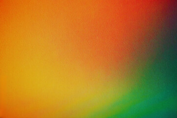 Gold red pink coral peach orange yellow lemon lime green abstract background for design. Color gradient, ombre. Colorful, multicolor, mix, iridescent, bright, fun. Rough, grain, noise,grungy.Template.