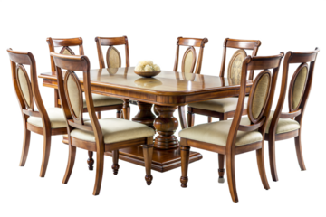 Elegant Wooden Dining Set