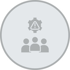 Staff Vector Icon Design