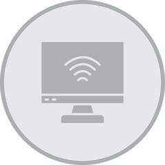 Internet Connection Vector Icon Design