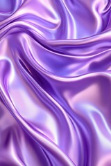 Obraz premium Close-up of shiny purple fabric