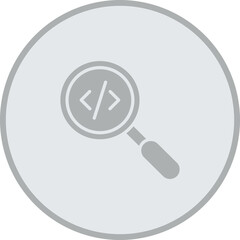 Coding Vector Icon Design