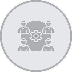 Cross Functional Vector Icon Design