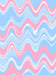 Pink blue doodle abstract background. Illustration for banner, poster, card
