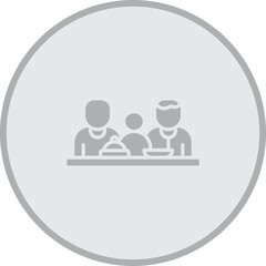 Food Time Vector Icon Design