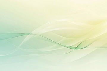 Soft, flowing abstract background with gentle gradients in green and yellow hues, ideal for calming visuals