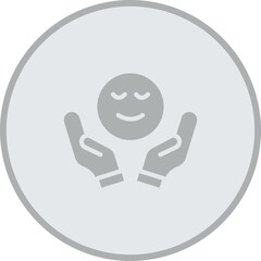 Relief Vector Icon Design