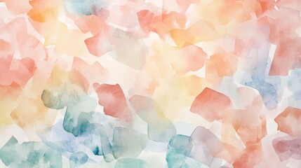 Fototapeta premium Abstract Watercolor Pastel Color Wash Background