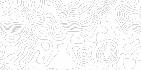 Modern topography map design White floral spiral line background with topographic world. vector grid wave Topographic map geographic line texture.	
