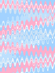 Pink blue doodle abstract background. Illustration for banner, poster, card