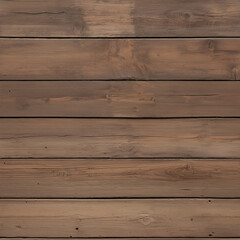 Fototapeta premium Seamless Pattern Aged wooden plank wall | Rustic brown wooden panels with visible knots and grain patterns, vintage interiors, farmhouse decor, and natural texture backgrounds.