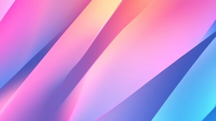 Obraz premium Abstract colorful wave patterns blending in vibrant hues, creating a dynamic visual experience