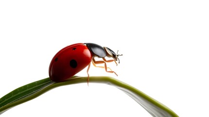 Fototapeta premium ladybug on grass