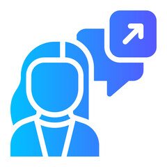 amplify gradient icon