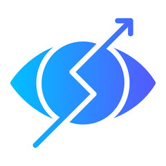 foresight gradient icon