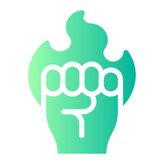 passion gradient icon