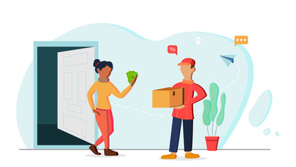 Business development process. Product innovation, creative ideas. Starting launch, Startup business, entrepreneurial concept. Flat vector illustration