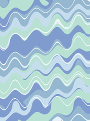 Blue green abstract background. Illustration for banner, poster, card