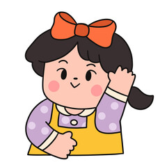 Cute kids characters , children with different poses