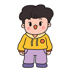 Cute kids characters , children with different poses