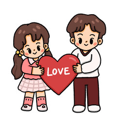 Couple in love concept, valentine