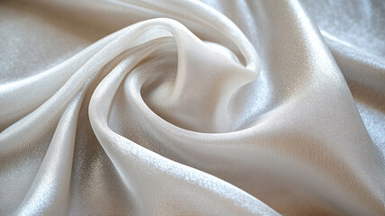 Obraz premium White silk background, and wallpaper