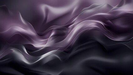 Obraz premium An opulent velvet gradient featuring deep plum and smoky tones, creating a plush, smooth texture. Perfect for classy designs, luxurious digital artwork, and sophisticated creative projects