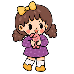 Cute kids characters , children with different poses