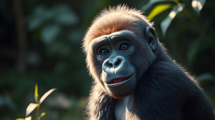 Obraz premium gorilla 