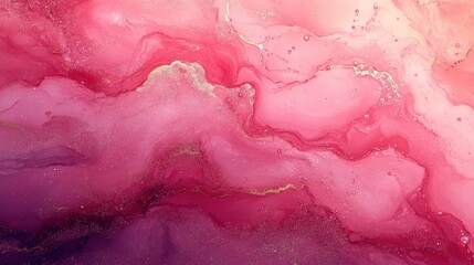 Fototapeta premium Abstract Elegant Marble Background with Swirling Pink and Purple Tones in High-Quality Luxury Design for Artistic Projects